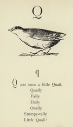 De letter Q
